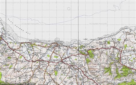 Historic Ordnance Survey Map of Doniford, 1946