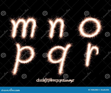 Sparkler font stock image. Image of message, light, shine - 76862883