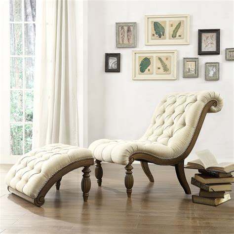 Oxford Creek Transitional Victorian Beige Linen Button Tufted Curved ...