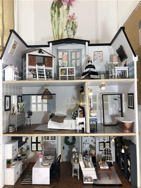 This 'Fixer Upper'-inspired dollhouse is the most incredible thing you'll see today | Doll house ...