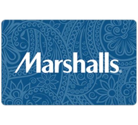 Details about Marshalls Gift Card - $25 $50 or $100 - Email delivery | Marshalls gift card, Gift ...