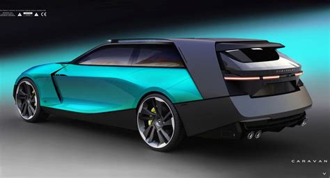 A GM Intern Designed This Chevy Caravan SS, A Modern Coupe-Wagon Study ...