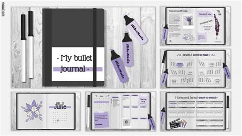 Bullet Journal | Free PowerPoint template & Google Slides theme