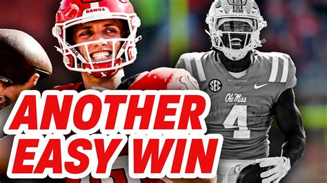 UGA Will CRUISE To Another Win vs Ole Miss | Georgia vs Ole Miss ...