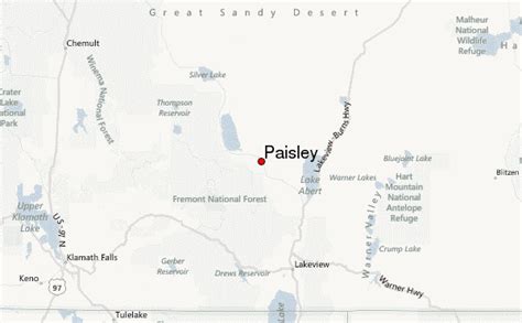 Paisley, Oregon Weather Forecast