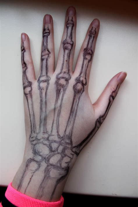 Skeleton hand by kikielzinga on DeviantArt