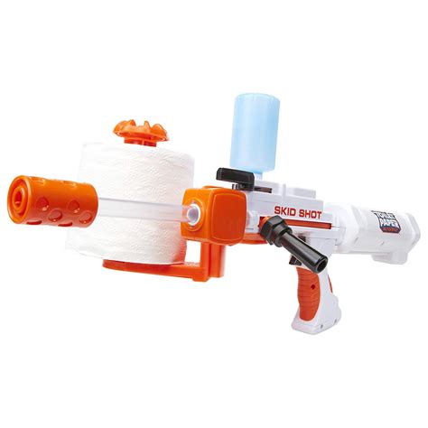 Skid Shot Toilet Paper Blaster - Fires Spitballs Up To 30 Feet! | The Green Head