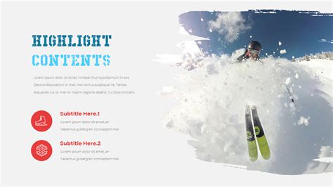 Winter Sports PowerPoint Presentations|Lifestyle|Templates