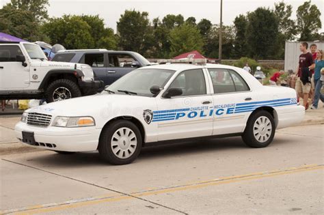 Charlotte North Carolina Police Car Editorial Stock Image - Image: 44021539