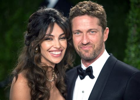 Gerard Butler and Madalina Ghenea | Celebrity Couples at the Oscars ...