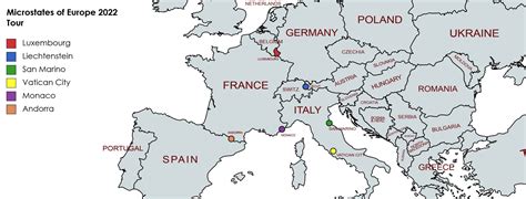 2022 – Microstates of Europe Tour – New Travels 4 Us