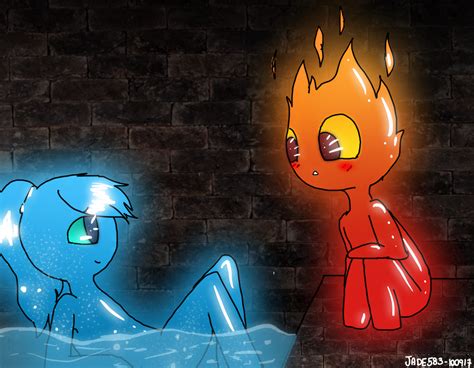 Fogo e Agua by https://www.deviantart.com/jade583 on @DeviantArt Fireboy And Watergirl, Super ...