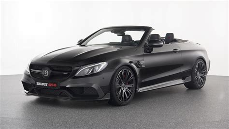 Mercedes-AMG C63 S Cabriolet by Brabus heading to Geneva with 650 hp