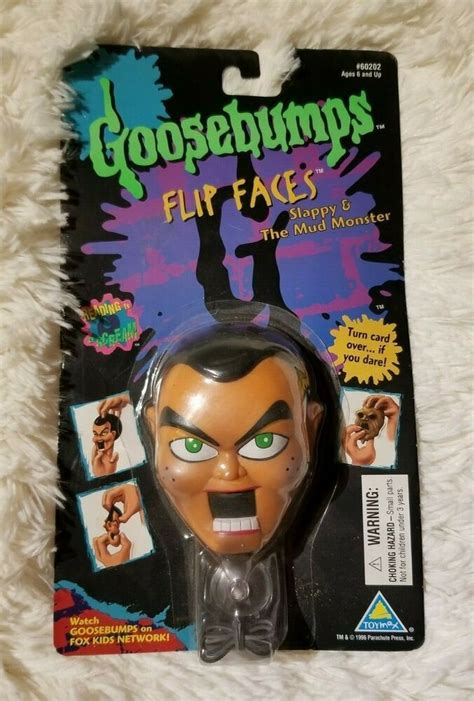 Goosebumps Flip Faces Slappy and The Mud Monster Vintage Toy 1996 NIB | Goosebumps, Vintage toys ...