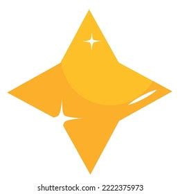 Christmas Star Vector Image Gold Color Stock Vector (Royalty Free) 2222375973 | Shutterstock