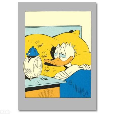 Donald Duck Sleeping