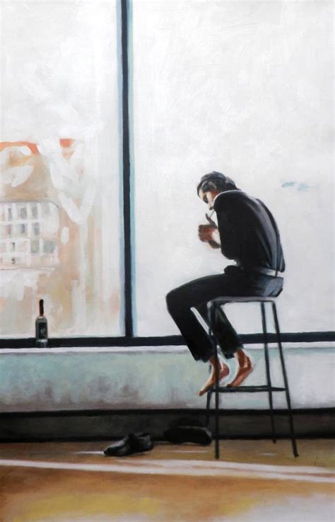 The loner Painting by Thomas Saliot | Saatchi Art