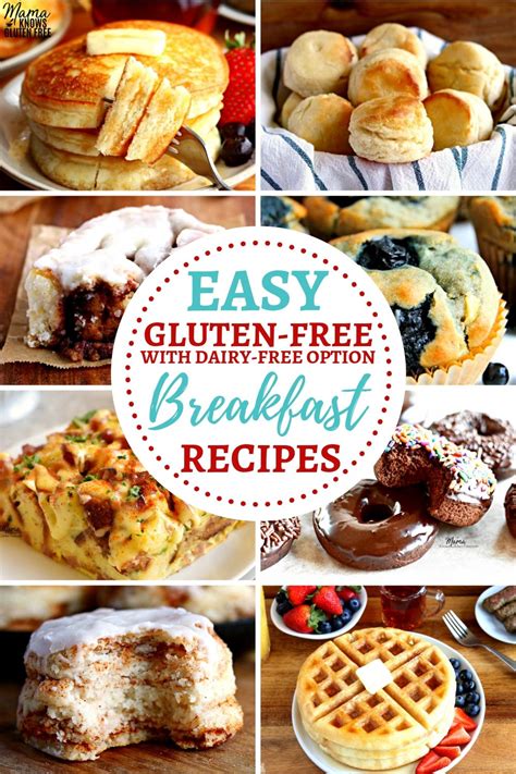 Easy Gluten-Free Breakfast Recipes {Dairy-Free & Vegan Options} - Mama ...