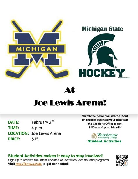 U of M vs. MSU Hockey! | Michigan hockey, Michigan state, Student ...