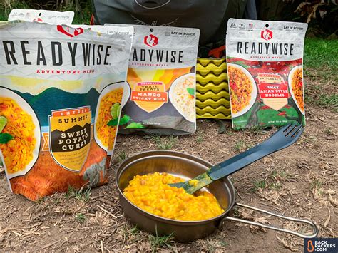 ReadyWise Vegan Meals: Freeze Dried Backpacking and Emergency Food