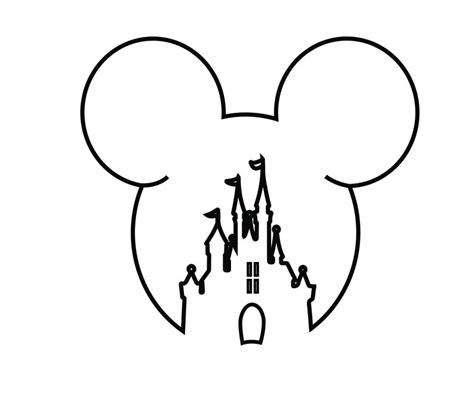 Disney Castle Drawing Step Step | Free download on ClipArtMag