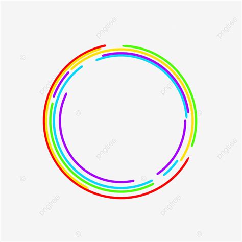 Modern Rainbow Clipart Transparent PNG Hd, Modern Rainbow Circle, Modern, Modern Designs, Circle ...