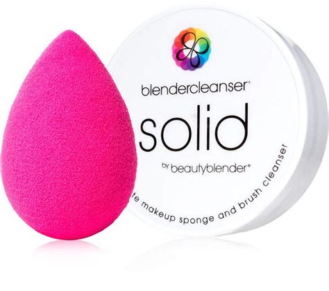 Beautyblender® Original Single + Blendercleanser® Solid Cleanser Kit Eye Bags, Makeup Sponge ...