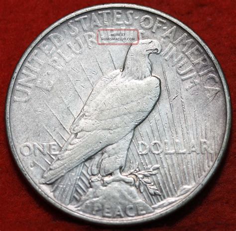 1934 - D Silver Peace Dollar