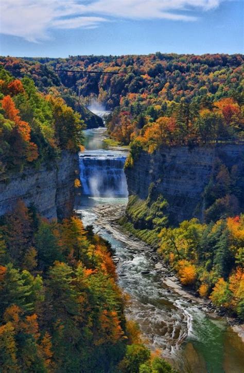 Middle Falls LetchWorth State Park,New York.By Matt Champlin ...