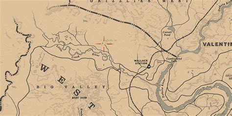 The Location Of The Watson's Cabin In RDR2