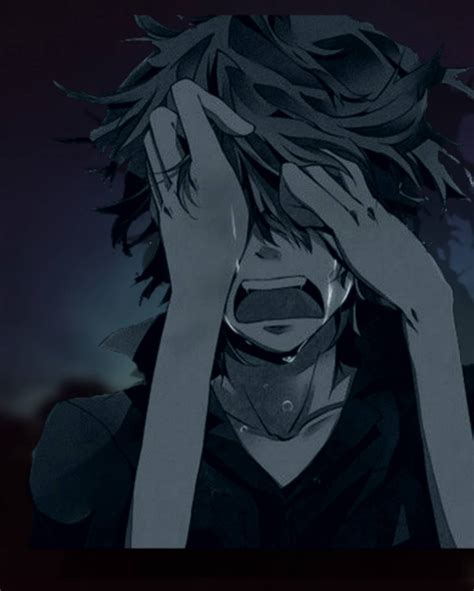 Sad Anime Boy Crying Wallpapers - IMAGESEE