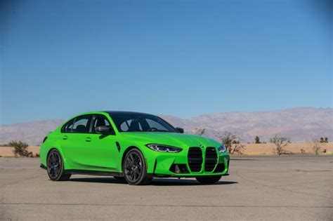 √2022 BMW M3 in Verde Mantis: Bold and Flashy - BMW Nerds