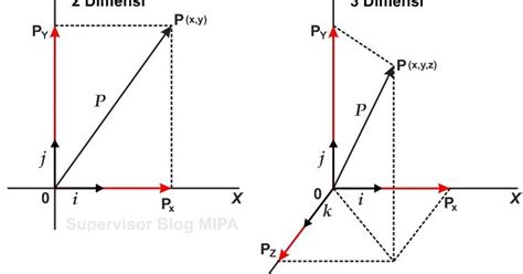 Vektor Satuan Pengertian Notasi Penjumlahan Pengurangan Contoh - Riset
