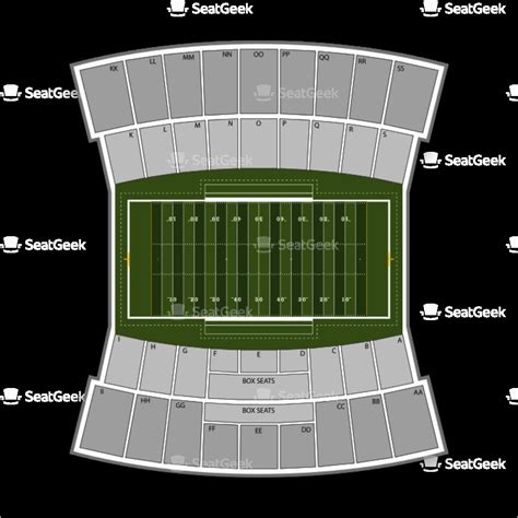 Texas Tech Stadium Map | secretmuseum