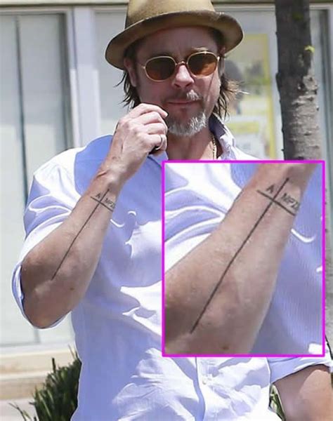 Brad Pitt Arm Tattoo | Tatoo, Tatuagens, Desenho tatuagem