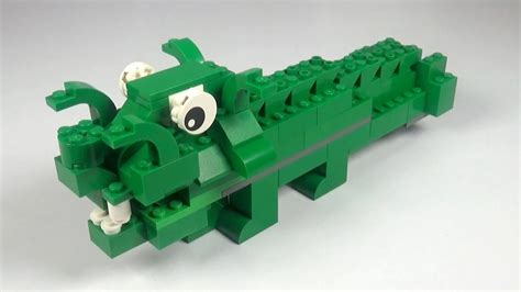 Lego Dino-Lizard (001) Building Instructions - LEGO Classic How To Build - DIY - YouTube