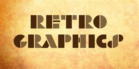 Retro Graphics Font · 1001 Fonts