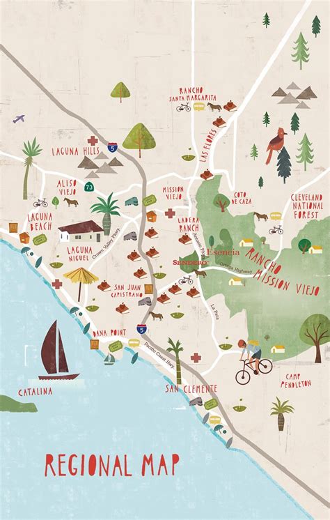 Maps - Rancho Mission Viejo | Orange county map, Graphic design ...