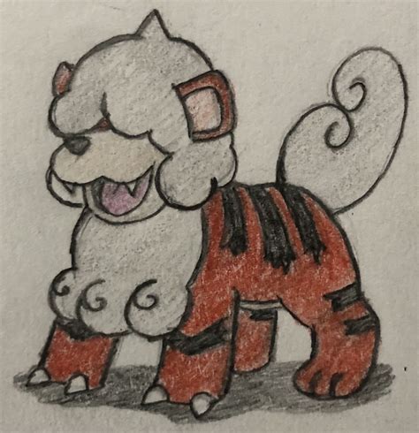 Hisuian Growlithe by JJSponge120 on DeviantArt