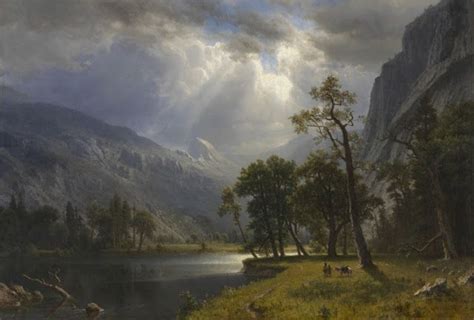 Albert Bierstadt "Yosemite Valley", 1866 | Malerier