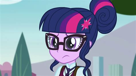 Image - Sci-Twi giving a look EG3.png | My Little Pony Friendship is ...