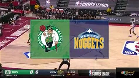 Highlights: The Summer Celtics blow out Nuggets for second straight win ...