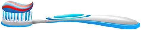 Toothbrush with Toothpaste PNG Clip Art - Best WEB Clipart