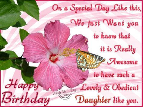 Birthday Wishes For Daughter