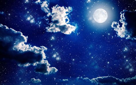 Moon and star wallpaper - holdenwp