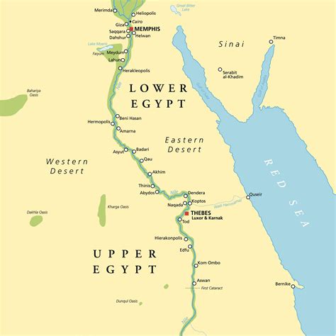 Map Of Ancient Egypt Printable