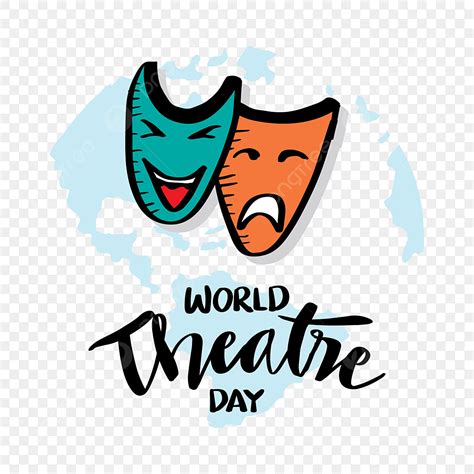 World Teachers Day Clipart Transparent Background, World Theatre Day Poster Concept, Theatre Day ...