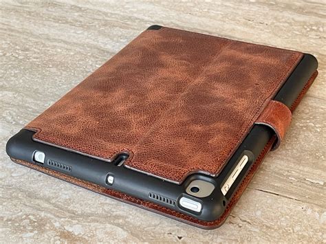 Custom Leather Ipad Cases Antic Brown Leather Ipad Sleeve | Etsy