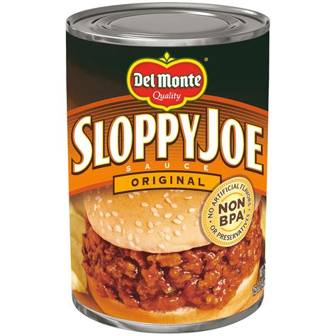 Del Monte Original Sloppy Joe Sauce, 15 oz - Walmart.com