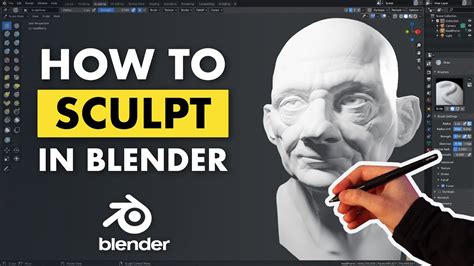 Learn to Sculpt in Blender - Quick Start Guide - YouTube